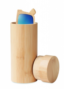 Logotrade promotional items photo of: Sunglasses and case in bamboo KEILA