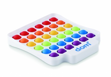 Logo trade promotional giveaways image of: Pop it fidget toy