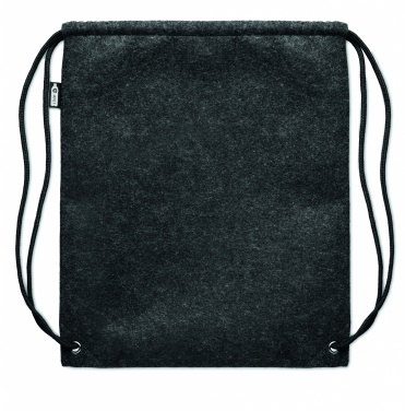 Logotrade business gifts photo of: RPET felt drawstring bag