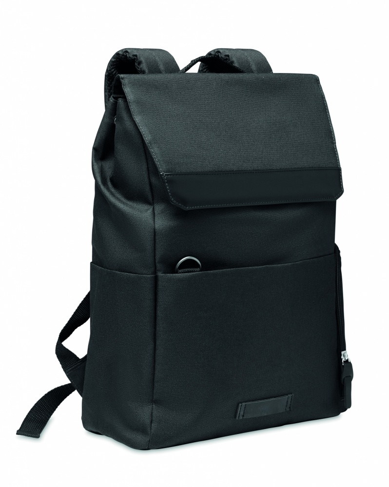 Logotrade promotional product picture of: 600D RPET laptop backpack