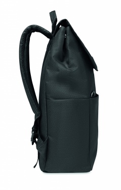 Logo trade promotional giveaways picture of: 600D RPET laptop backpack