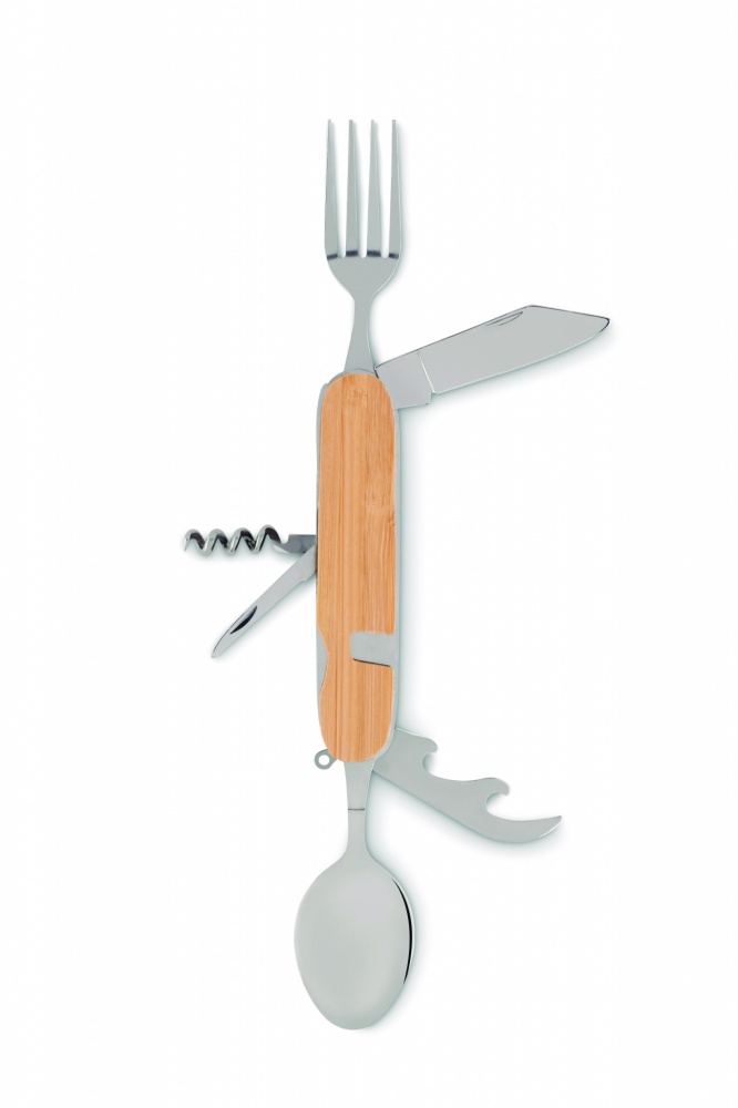 Logotrade business gift image of: Multifunction cutlery set