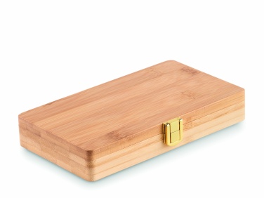 Logotrade promotional giveaway picture of: 21 pcs tool set in bamboo case