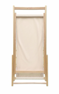 Logotrade business gift image of: Beach chair in wood