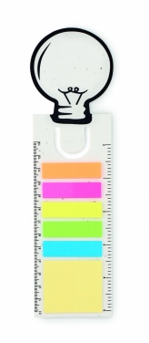 Logotrade advertising products photo of: Seed paper bookmark w/memo pad