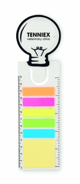 Logo trade promotional merchandise photo of: Seed paper bookmark w/memo pad