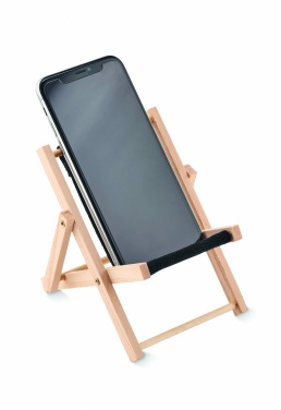 Logotrade promotional item image of: Deckchair-shaped phone stand