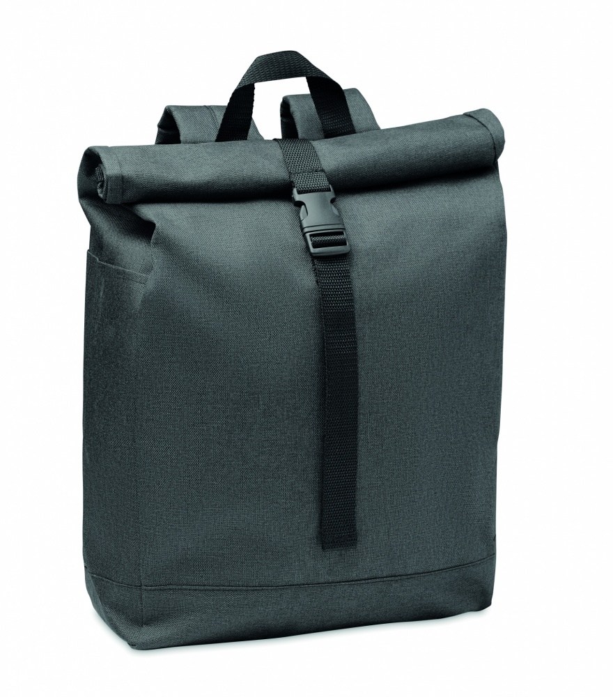 Logotrade promotional gift picture of: 600D RPET 2 tone backpack