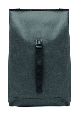 Logo trade promotional gift photo of: 600D RPET 2 tone backpack