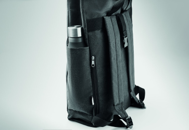 Logotrade corporate gift image of: 600D RPET 2 tone backpack
