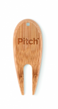 Logo trade corporate gifts picture of: Bamboo golf divot tool