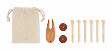 Logotrade promotional item image of: Golf accessories set in pouch