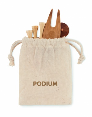 Logo trade promotional products picture of: Golf accessories set in pouch