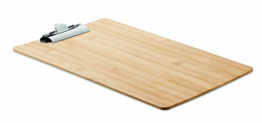 Logo trade promotional merchandise photo of: A4 bamboo clipboard