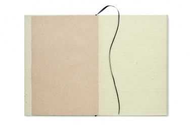 Logo trade advertising products picture of: A5 grass notebook 80 lined