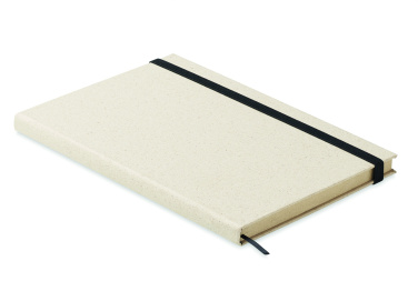 Logo trade promotional items picture of: A5 grass notebook 80 lined