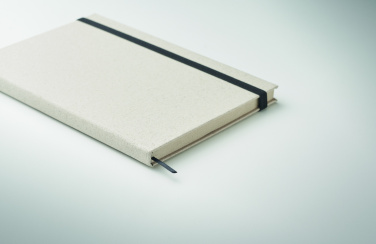 Logo trade advertising product photo of: A5 grass notebook 80 lined