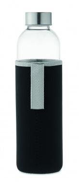 Logotrade business gift image of: Glass bottle in pouch 750ml