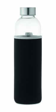 Logotrade promotional merchandise image of: Glass bottle in pouch 750ml