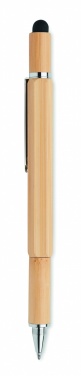 Logotrade promotional giveaways photo of: Spirit level pen in bamboo
