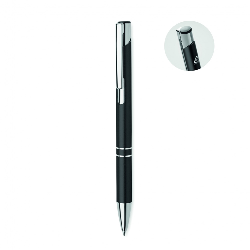 Logo trade promotional giveaway photo of: Recycled aluminium ball pen