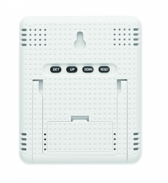 Logo trade advertising products image of: Bamboo weather station