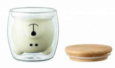 Logo trade promotional gifts picture of: Double wall borosilicate mug