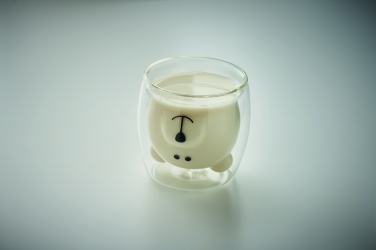 Logo trade business gifts image of: Double wall borosilicate mug