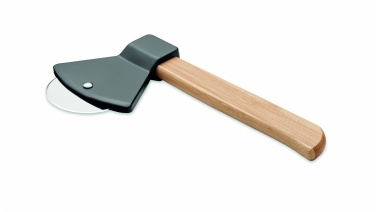 Logo trade corporate gift photo of: Pizza cutter bamboo handle