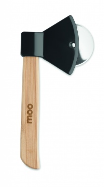 Logotrade corporate gift picture of: Pizza cutter bamboo handle