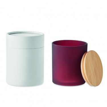 Logo trade advertising products image of: Plant based wax candle 280 gr