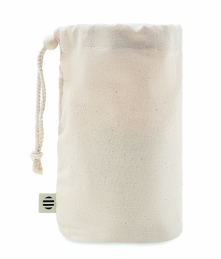 Logo trade promotional merchandise image of: Small Organic cotton bag