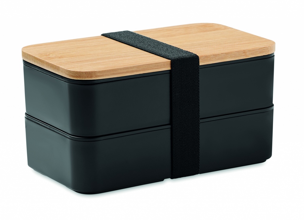 Logotrade promotional giveaways photo of: Lunch box in PP and bamboo lid