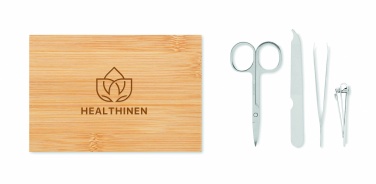 Logo trade promotional gifts image of: Manicure nail tool set