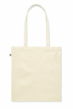 Logotrade promotional giveaway picture of: Organic cotton shopping bag