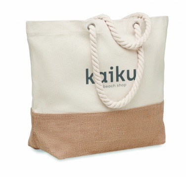 Logo trade business gift photo of: Canvas beach bag 280 gr/m²