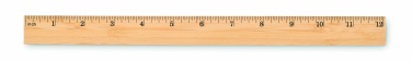 Logo trade business gift photo of: Ruler in bamboo 30 cm