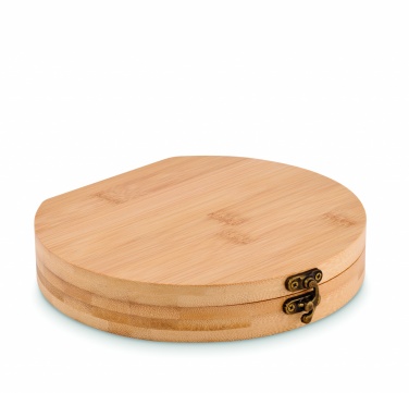 Logo trade business gift photo of: 15 piece tool set bamboo case