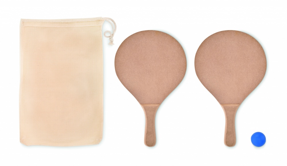 Logo trade promotional product photo of: Beach tennis set