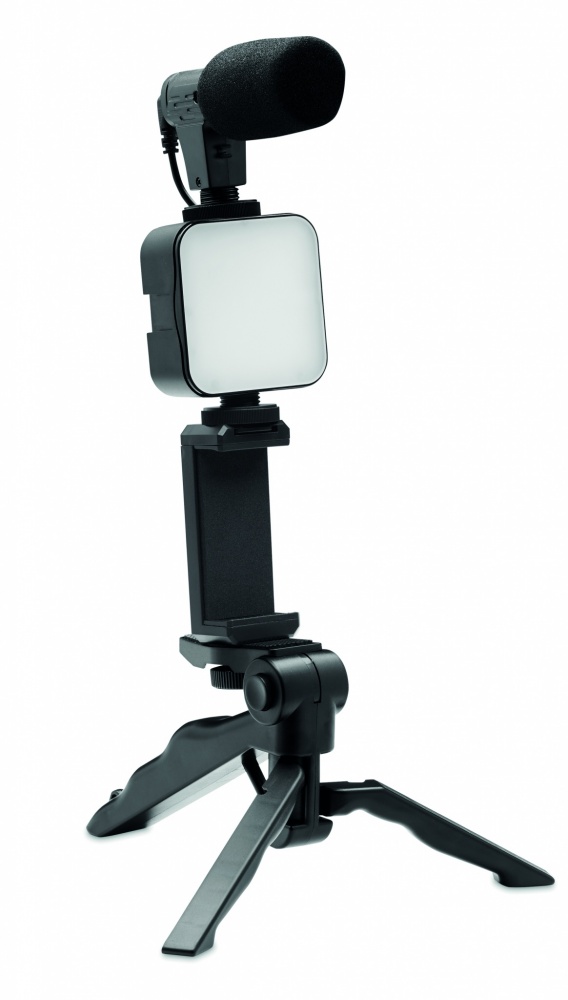 Logo trade promotional giveaways picture of: Smartphone video kit