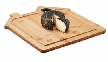 Logotrade promotional gift picture of: Bamboo house cutting board