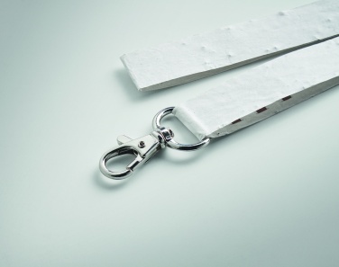 Logotrade advertising products photo of: Seed paper lanyard w/hook