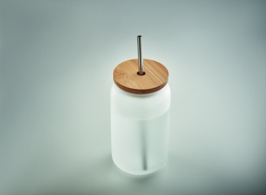 Logo trade promotional items picture of: Sublimation mason jar 400 ml