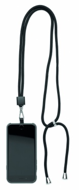Logotrade promotional giveaway picture of: RPET Phone holder lanyard