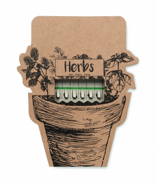 Logotrade corporate gift picture of: Herb seeds sticks