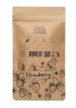 Logo trade promotional items picture of: Strawberry growing kit