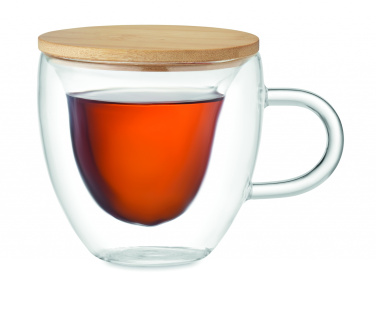 Logo trade promotional product photo of: Double wall borosilicate glass