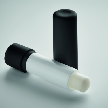 Logo trade promotional merchandise image of: Vegan lip balm in recycled ABS