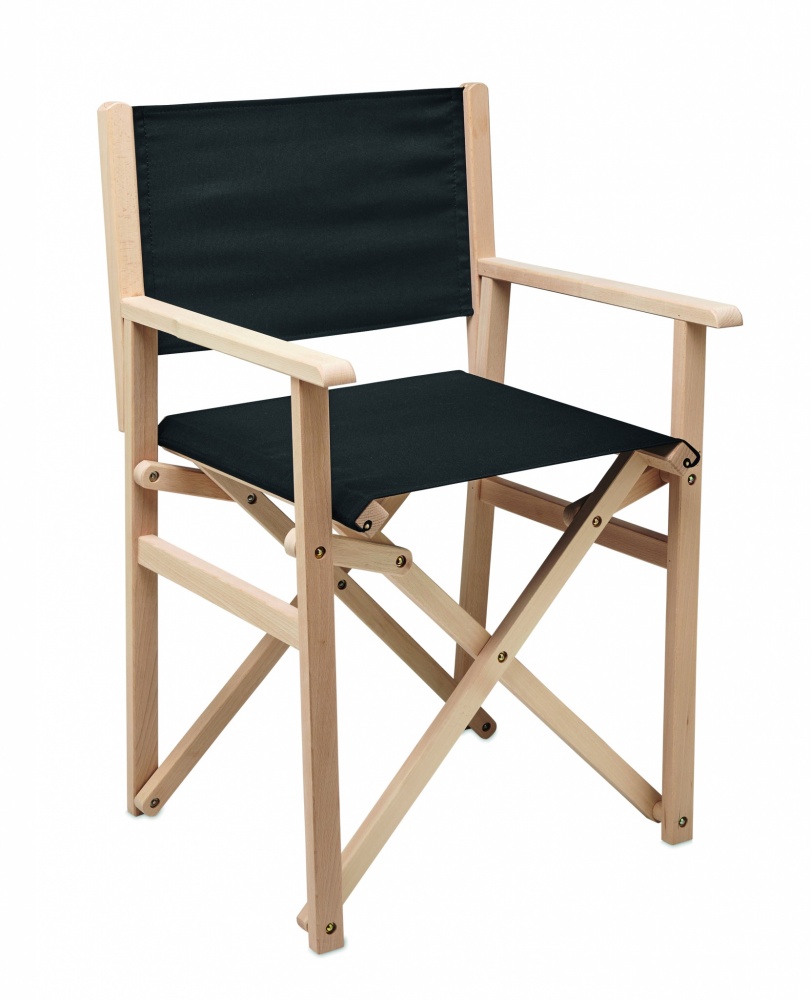 Logotrade promotional merchandise picture of: Foldable wooden beach chair