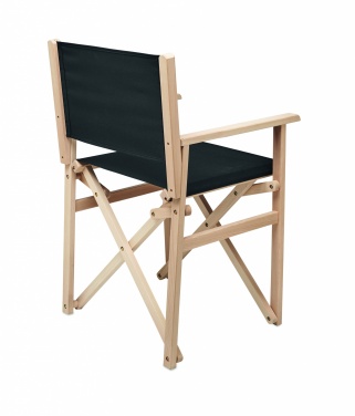Logotrade promotional merchandise image of: Foldable wooden beach chair
